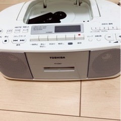 Toshiba CDラジカセ　（マイク付き）