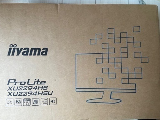 pcモニター　新品未開封　Iiyama ProLite XU2294HS-B1 21.5型