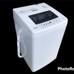 【美品❗️】全自動洗濯機 4.5㎏ HW-E4502 2019年...