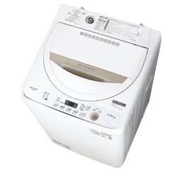 シャープ 全自動洗濯機 (洗濯・乾燥4.5kg)