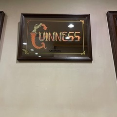 【決まりました】Guinness ミラーです