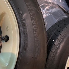 スズキ純正13インチタイヤホイール4本セット