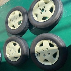 スズキ純正13インチタイヤホイール4本セット