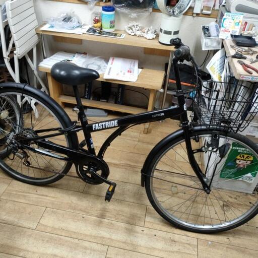 受け渡し完了しました。クロスバイク 26インチ 6段ギヤ Vブレーキ 整備