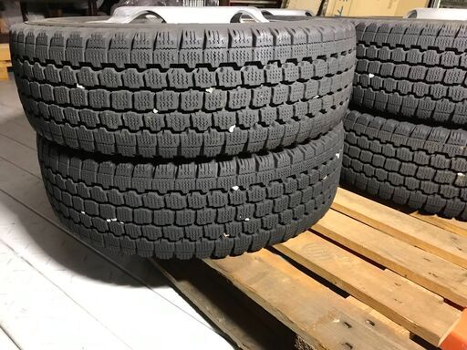 いすゞ2トン エルフ　スタッドレスタイヤセット いすゞ エルフ2T スタッドレス 6本セット