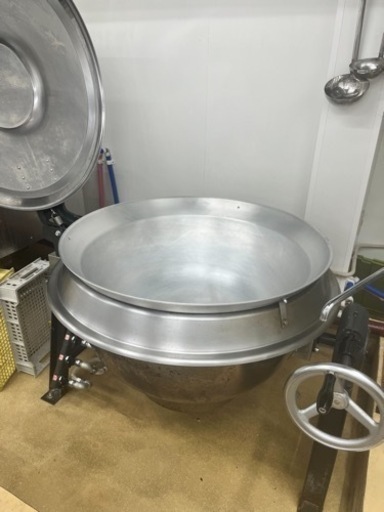【超短期間使用＊美品】ガス回転釜110L