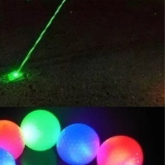 LEDで光ゴルフ用品です