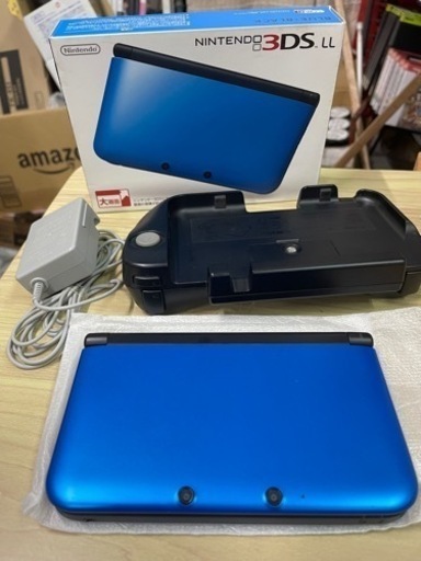 3DS LL 本体 ブルー ブラック