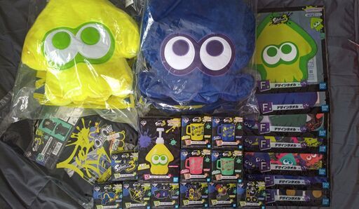 スプラトゥーン３一番くじA賞、D賞、E賞、F賞、G賞　売りセット