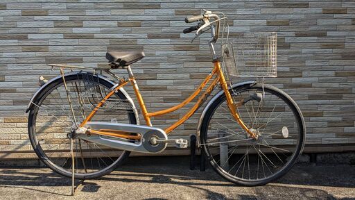 中古自転車 3段変速 26インチ （LEDオートライト） 軽整備済み 安い 防犯登録 町田市 麻生区 神奈川 041ky