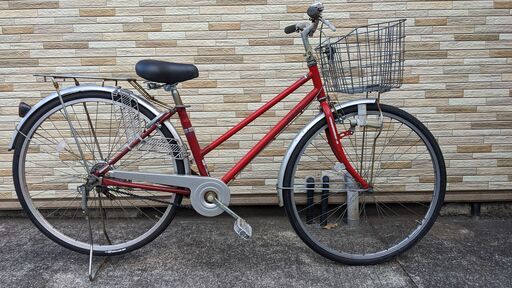 中古自転車 変速無し 27インチ （ノーマルライト） 軽整備済み 安い 防犯登録 町田市 麻生区 神奈川 043ky