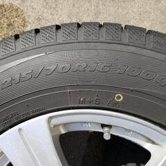 スタッドレスタイヤ　16インチアルミホイール付　4本セット