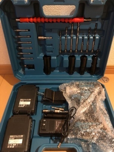 新品未使用 バッテリー2個付【電動インパクトレンチ】電動レンチ 無段変速 ブラシレス マキタ互換性あり