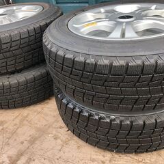 ☆彡スタッドレス+アルミホイール４本セット!!! 美品です!!!ブリヂストンブリザード!!!バリ山!!!