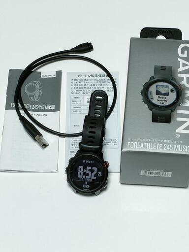 【お話し中】GARMIN Fore Athlete 245 music black