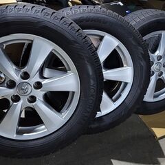 エスティマ　ハイブリッド　AHR20　スタッドレスタイヤ純正ホイール　215/60R17　IG60