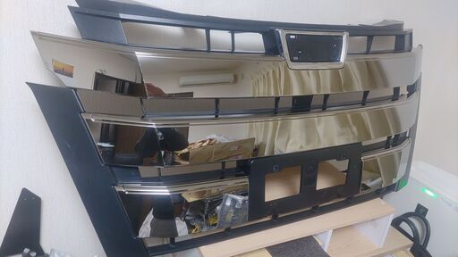 ノア ZRR80W SI 後期 純正 グリル フロントグリル ロアグリル 上下