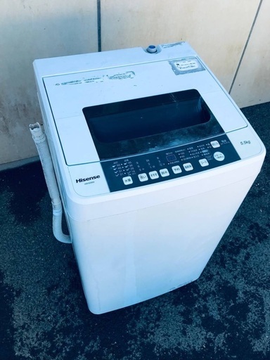 ♦️EJ1592番 Hisense全自動電気洗濯機 【2018年製】