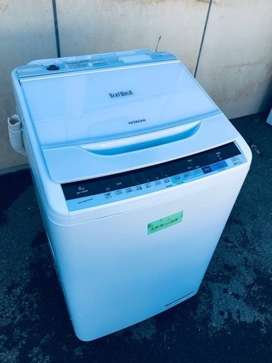 ♦️EJ1594番 HITACHI 全自動電気洗濯機 【2018年製】