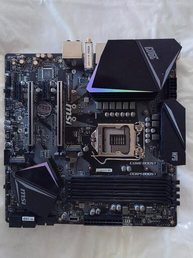 【中古】MSI Z390M GAMING EDGE AC