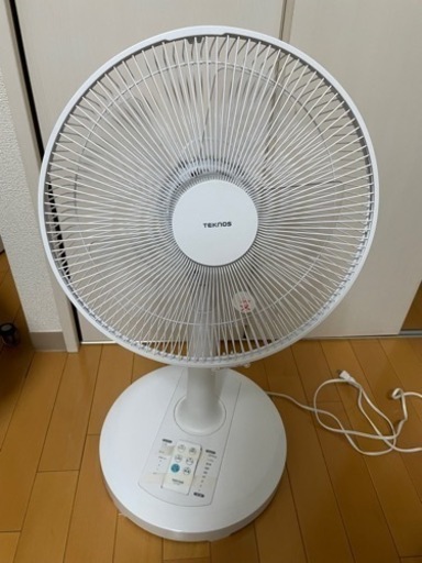 DCモーター扇風機　TEKNOS KI-323DC（リモコン付）