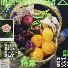 雑誌　趣味の園芸　2021年11月号を買いたいです