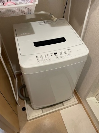 【21年3月購入】洗濯機　IAW-T451 4.5kg