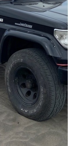 LT285/75R16 A/T ブリヂストン 夏タイヤ・ホイール4本 ランクル プラド 