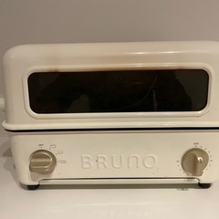 【中古】BRUNO ブルーノ トースター グリル 2枚焼き 魚焼...
