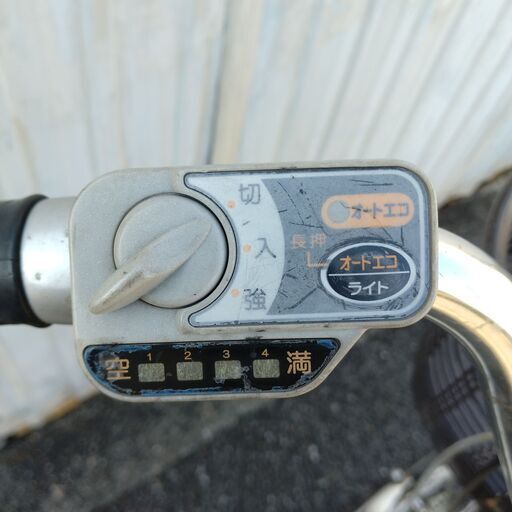 R4182 電動アシスト自転車　2011年ヤマハ　PAS Natura【訳アリ】バッテリー　充電器　鍵1本付き　電動自転車