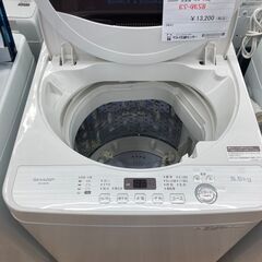☆ジモティ割あり☆ シャープ 洗濯機 5.5キロ 年式2018 動作確認