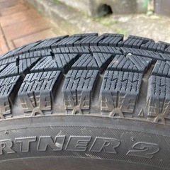 取引予定】13インチ アルミホイール付き アイスパートナー2 スタッドレス