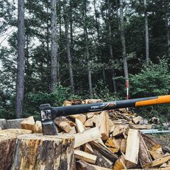 【未乾燥】広葉樹ミックス（ニレ、サクラ、クリ、ケヤキなど）/配送・薪棚へ設置込み 未乾燥】広葉樹ミックス（ニレ、サクラ、クリ、ケヤキなど）/配送・薪