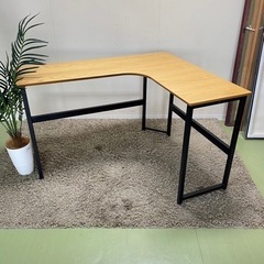 【ネット決済】L字　オフィス　テーブル　オシャレ　