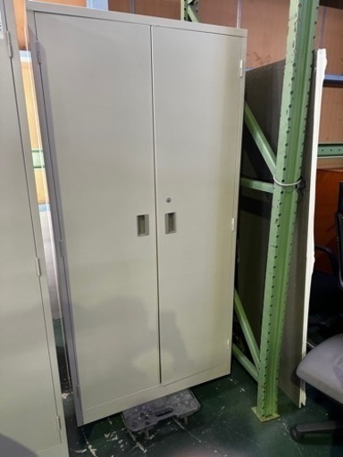 コクヨ　観音書庫　レターケース付　鍵有　880×1790×380  中古