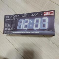 3Dデジタルクロック☆時計☆
