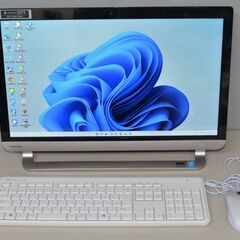 一体型パソコン 最新Windows11+office 東芝 D71/PB core i7-4710QM/大