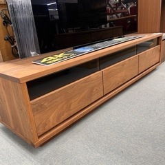 アカセ木工　マスターウォール　AVボード　ブラウン　無垢材　【1009102517408】