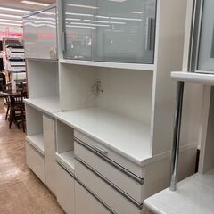 松田家具 レンジボード キッチン収納 No.2375○ ※現金、クレジット
