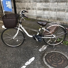 Panasonic 電動自転車 ホワイト