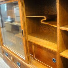 サイドボード ワイド 昭和レトロ 幅165㎝ 美品　１４３