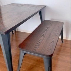 ダイニングテーブルセット 4点