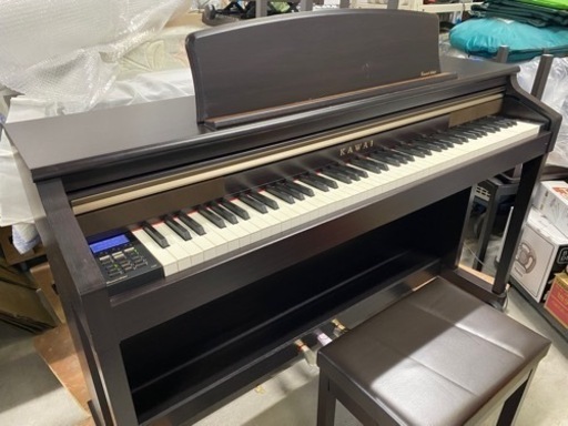 お薦め品‼️木製鍵盤‼️ハイグレード機種 KAWAI電子ピアノ CA65R 2013年