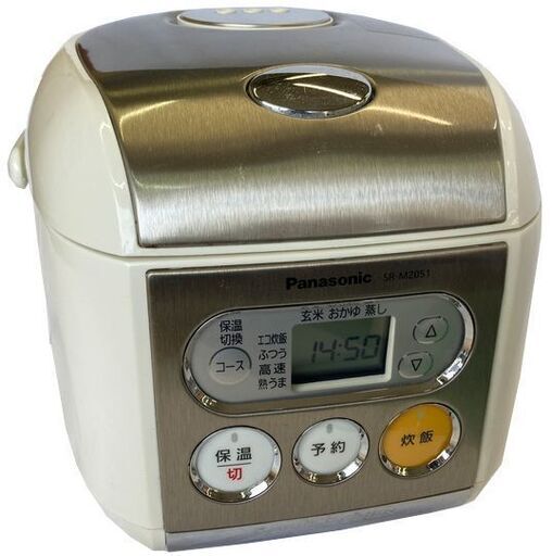 ⑥ 炊飯器 Panasonic パナソニック SR-MZ051 3合炊き 2012年製 一人暮らし 家電