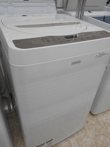 SHARP　全自動洗濯機　ES-G55SC　2017年製　5.5kg