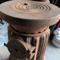 CENTER センターストーブ レトロストーブ　石炭 取引中】昭和レトロ 希少 レア品 CENTER センター ストーブ 石炭