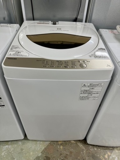 TOSHIBA 5キロ洗濯機　2020年製　リサイクルショップ宮崎屋　住吉店　22.12.12 y