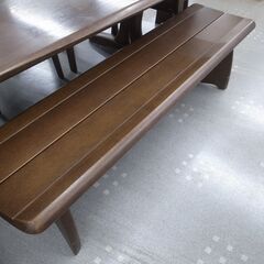 シラカワ 飛騨家具 7人掛け ダイニングセット モノ市場半田店119