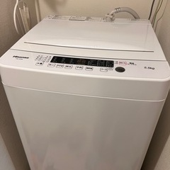 ハイセンス洗濯機2021年製