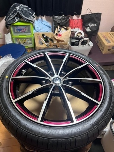 値下げしました！　プリウスPHV52用タイヤホイールセット
